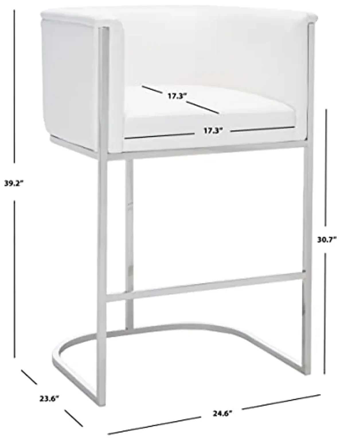 Safavieh KNT7037A Bar Stool