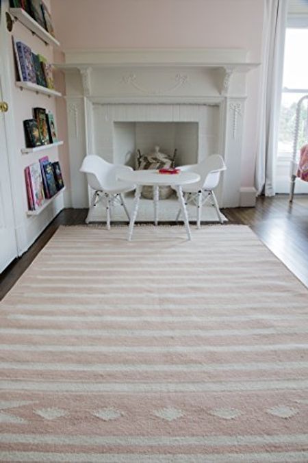 Erin Gates by Momeni Thompson Billings Pink Hand Woven Wool Runner 2'3" X 8'