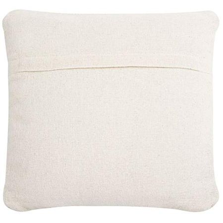 Safavieh Collection Thin Striped Looped 20" Throw Pillow, Apricot Blend