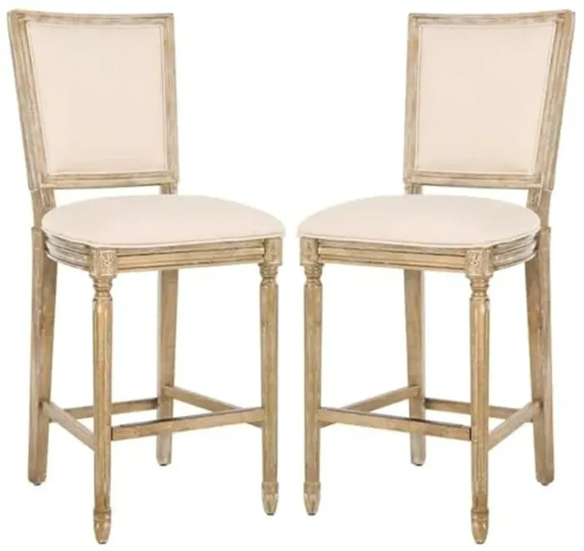 Safavieh Buchanan Bar Stool Light Grey/Cream