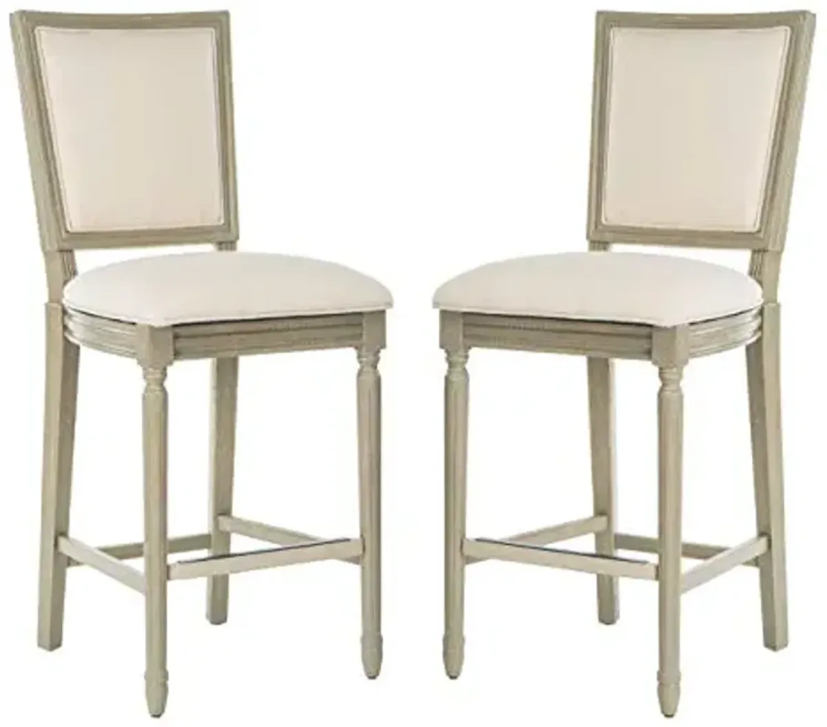 Safavieh Buchanan Bar Stool Light Grey/Cream