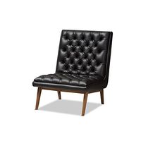 Baxton Studio Anabelle Chair, Black