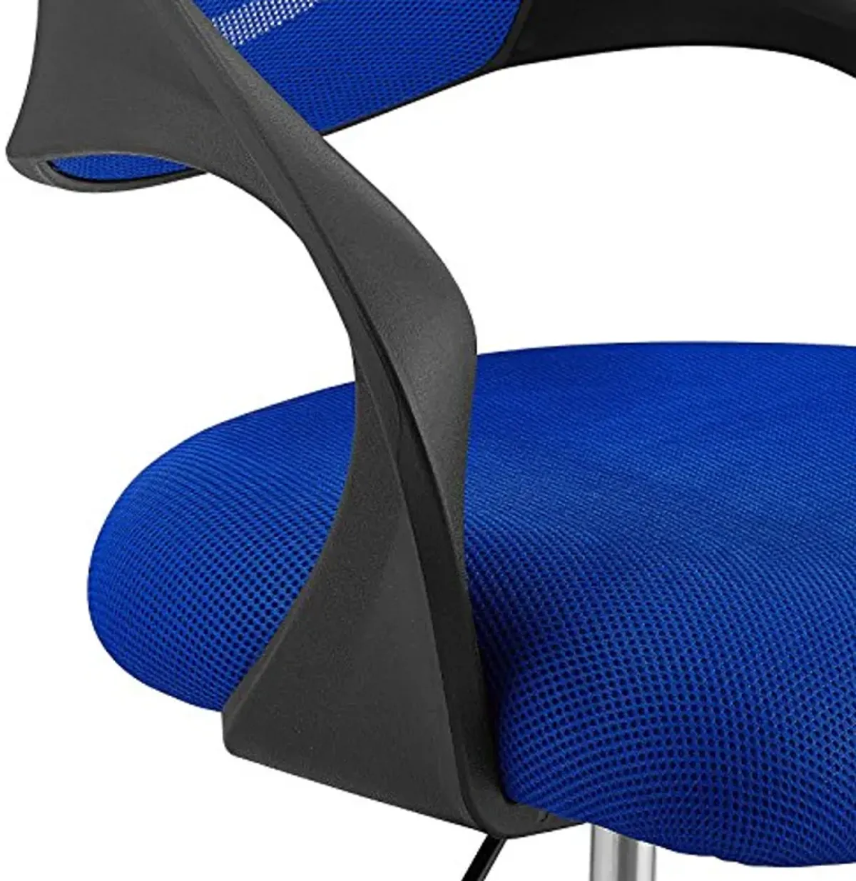 Modway Thrive Drafting Chair - Tall Office Chair for Adjustable Standing Desks in Blue