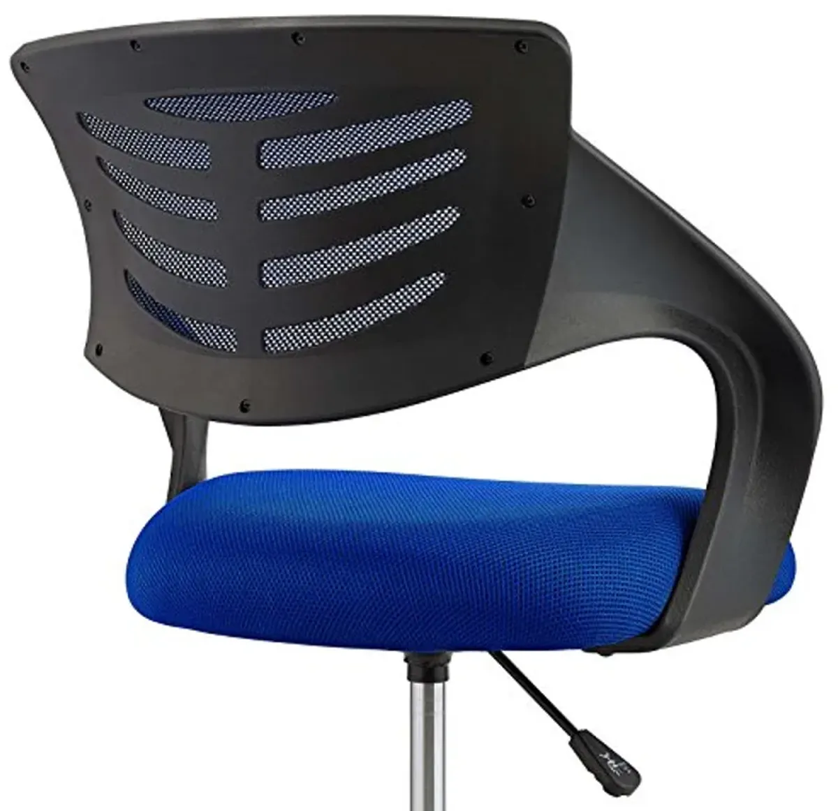 Modway Thrive Drafting Chair - Tall Office Chair for Adjustable Standing Desks in Blue