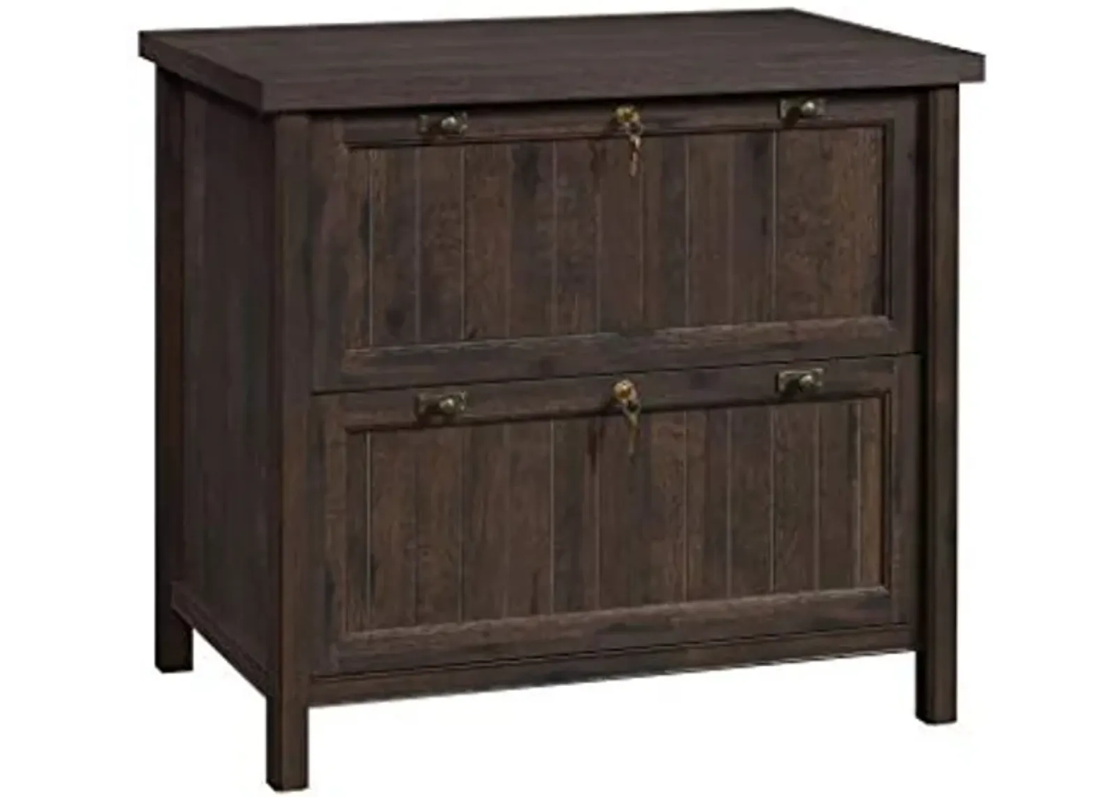 Sauder Costa Lateral File, Coffee Oak finish