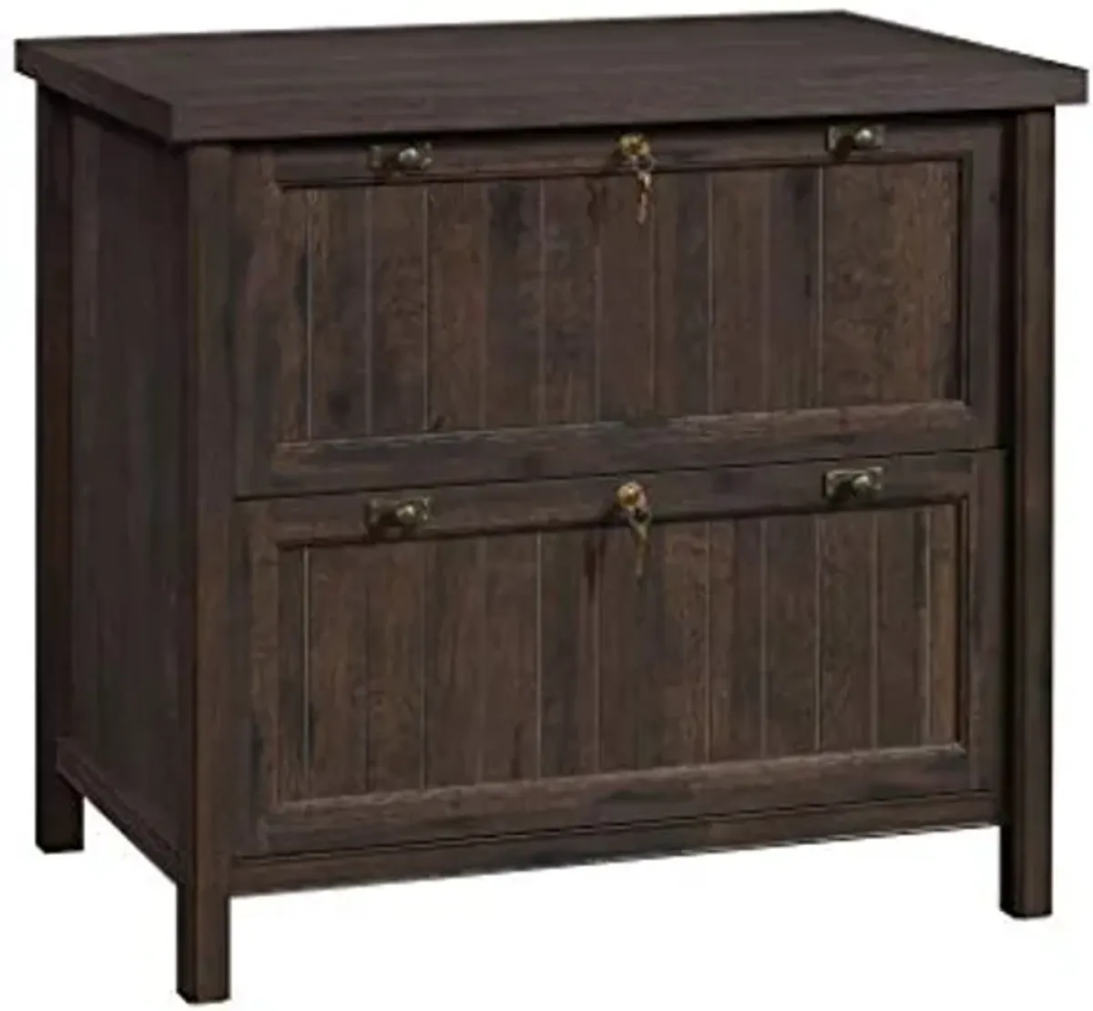 Sauder Costa Lateral File, Coffee Oak finish