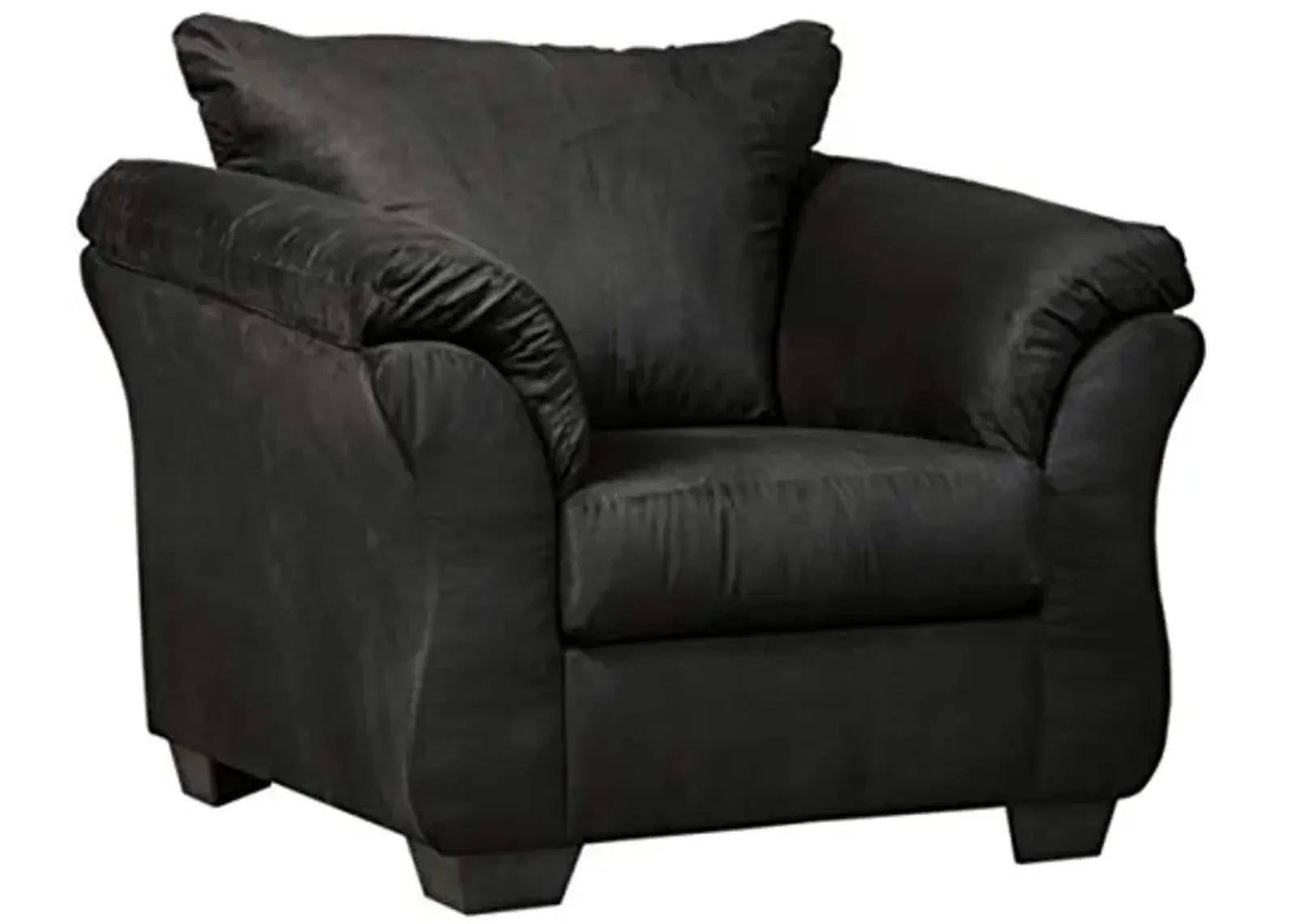 Signature Design by Ashley Darcy Casual Plush Chair, Black