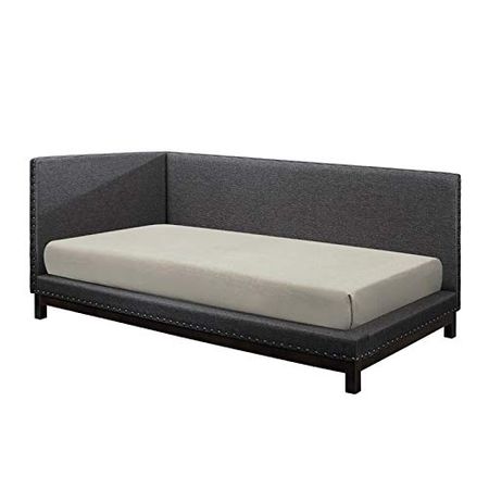 Homelegance Portage Fabric Upholstered Daybed, Twin, Gray