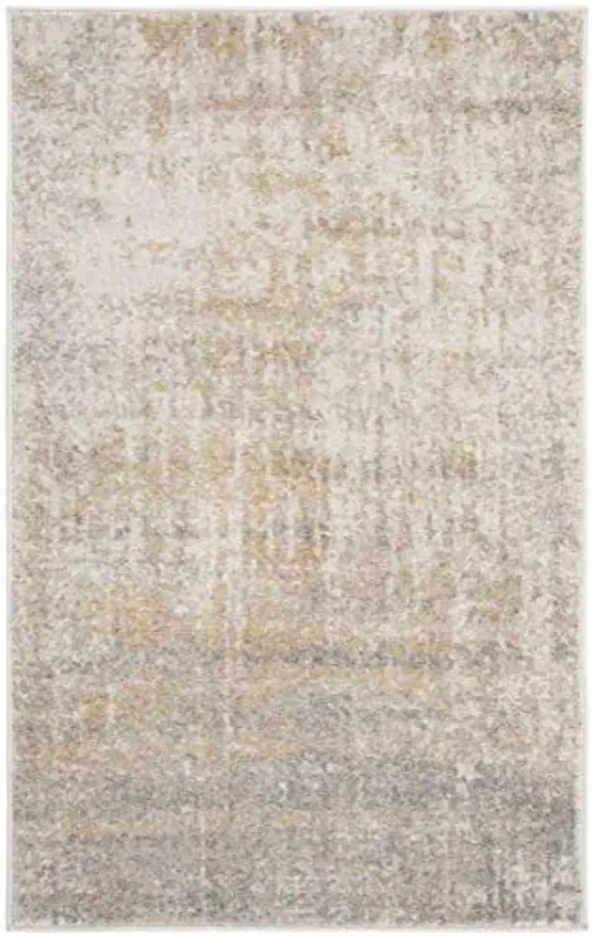 SAFAVIEH Adirondack Collection Accent Rug - 3' x 5', Creme & Gold, Modern Abstract Design, Non-Shedding & Easy Care, Ideal for High Traffic Areas in Entryway, Living Room, Bedroom (ADR207A)