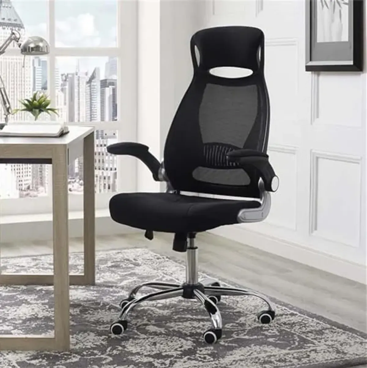 Modway Expedite High Back Tall Ergonomic Computer Desk Office Chair In [COLOR}