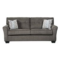Benchcraft - Alsen Contemporary Upholstered Sofa Sleeper - Full Size Mattress Included - Granite