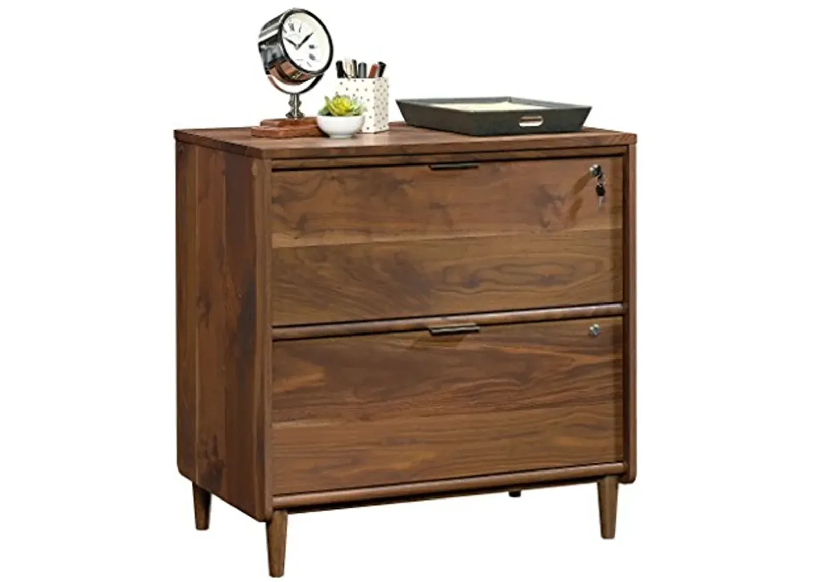 Sauder Clifford Place Lateral File, Grand Walnut finish