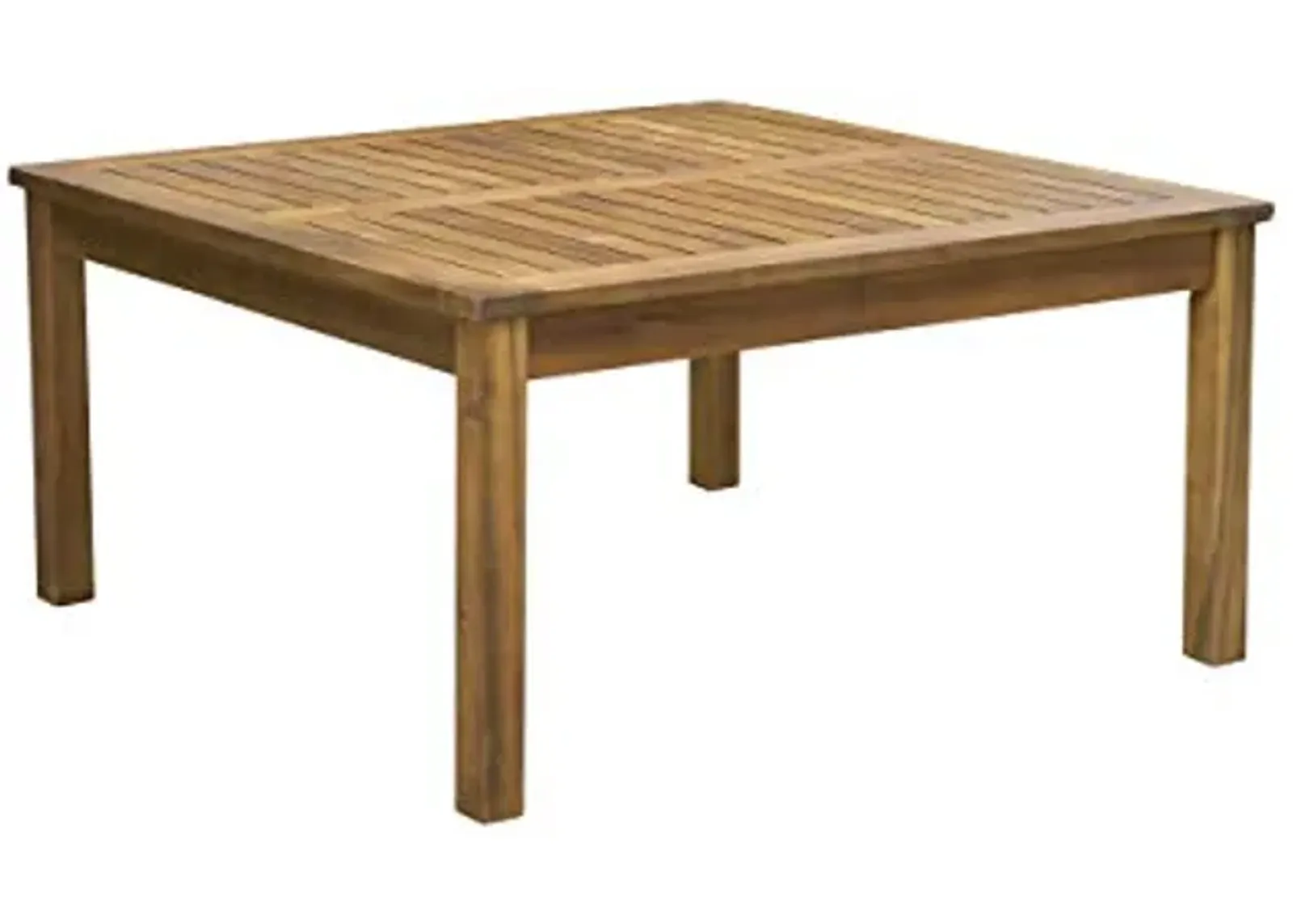 Christopher Knight Home Perla Outdoor Acacia Wood Coffee Table, Teak Finish ,Brown