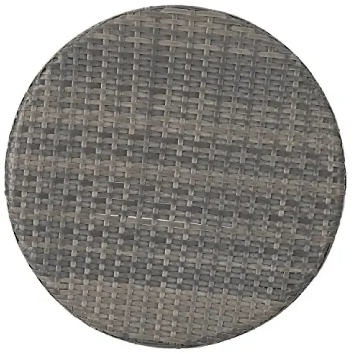 Christopher Knight Home Adriana Outdoor PE Wicker Accent Table, Grey