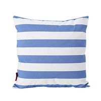 Christopher Knight Home Coronado Outdoor Water Resistant Square Throw Pillow, Blue / White