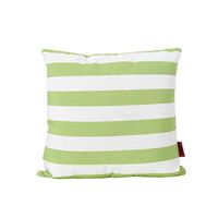 Christopher Knight Home Coronado Outdoor Water Resistant Square Throw Pillow, Green / White