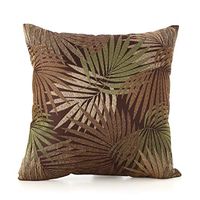 Christopher Knight Home Coronado Outdoor Square Water Resistant Pillow, Tropical Brown