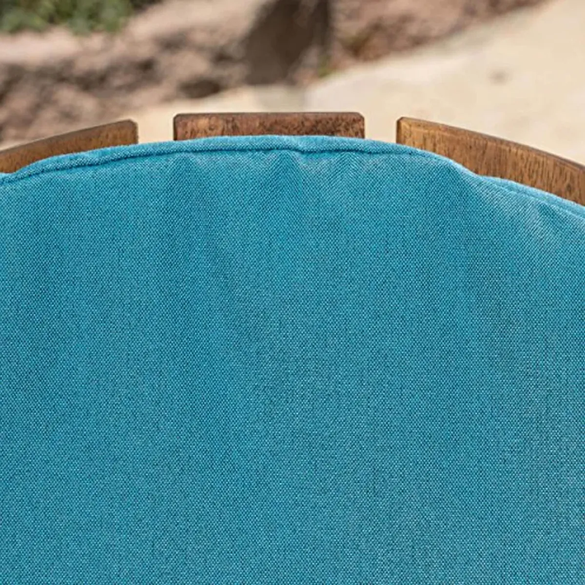 Christopher Knight Home Terry Outdoor Water-Resistant Adirondack Chair Cushion, Dark Teal, 1 Count (Pack of 1)