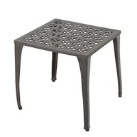 Christopher Knight Home Kai Outdoor 18" Cast Aluminum Side Table, Bronze Finished