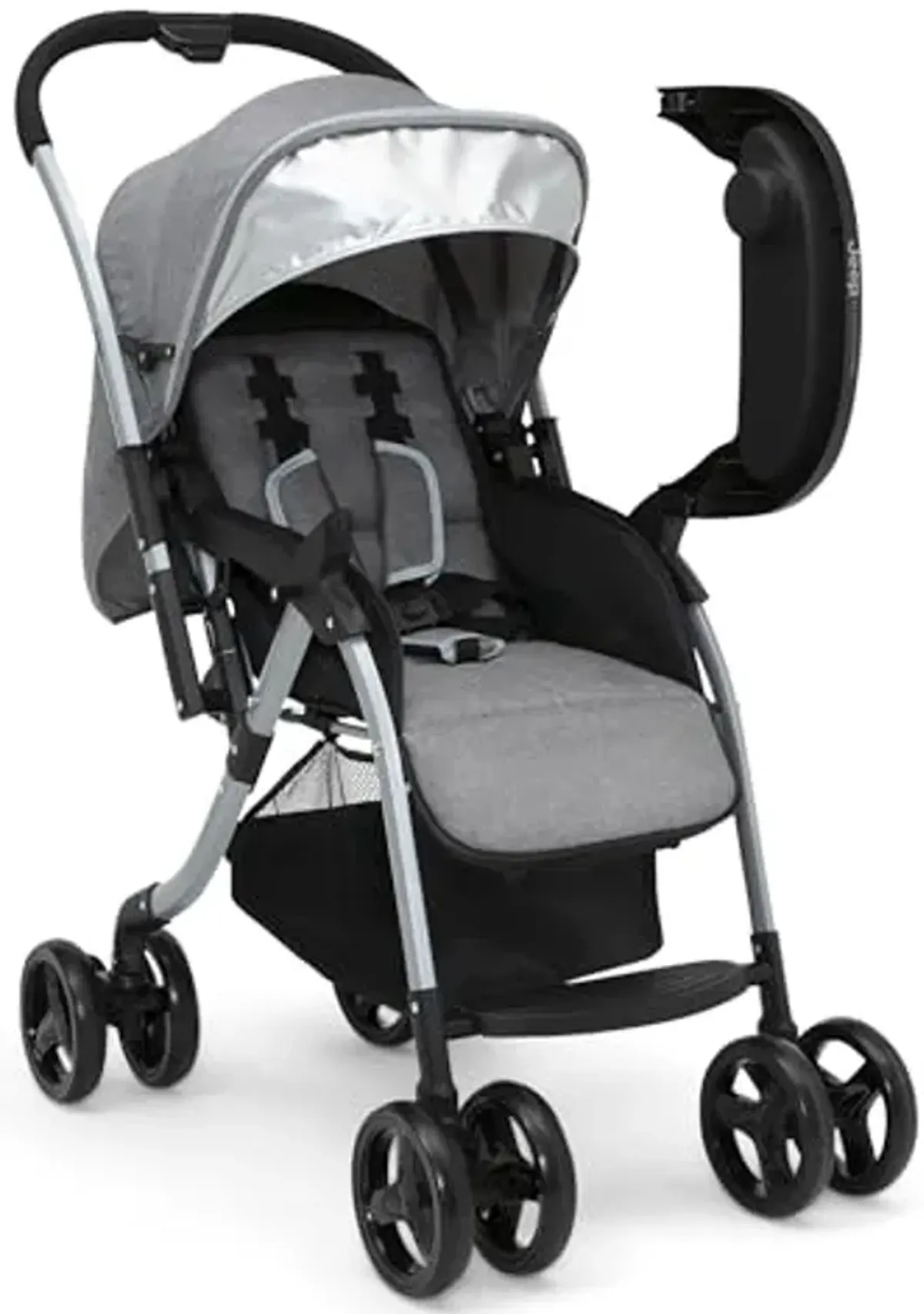 Jeep Unlimited Reversible Handle Stroller, Grey Tweed