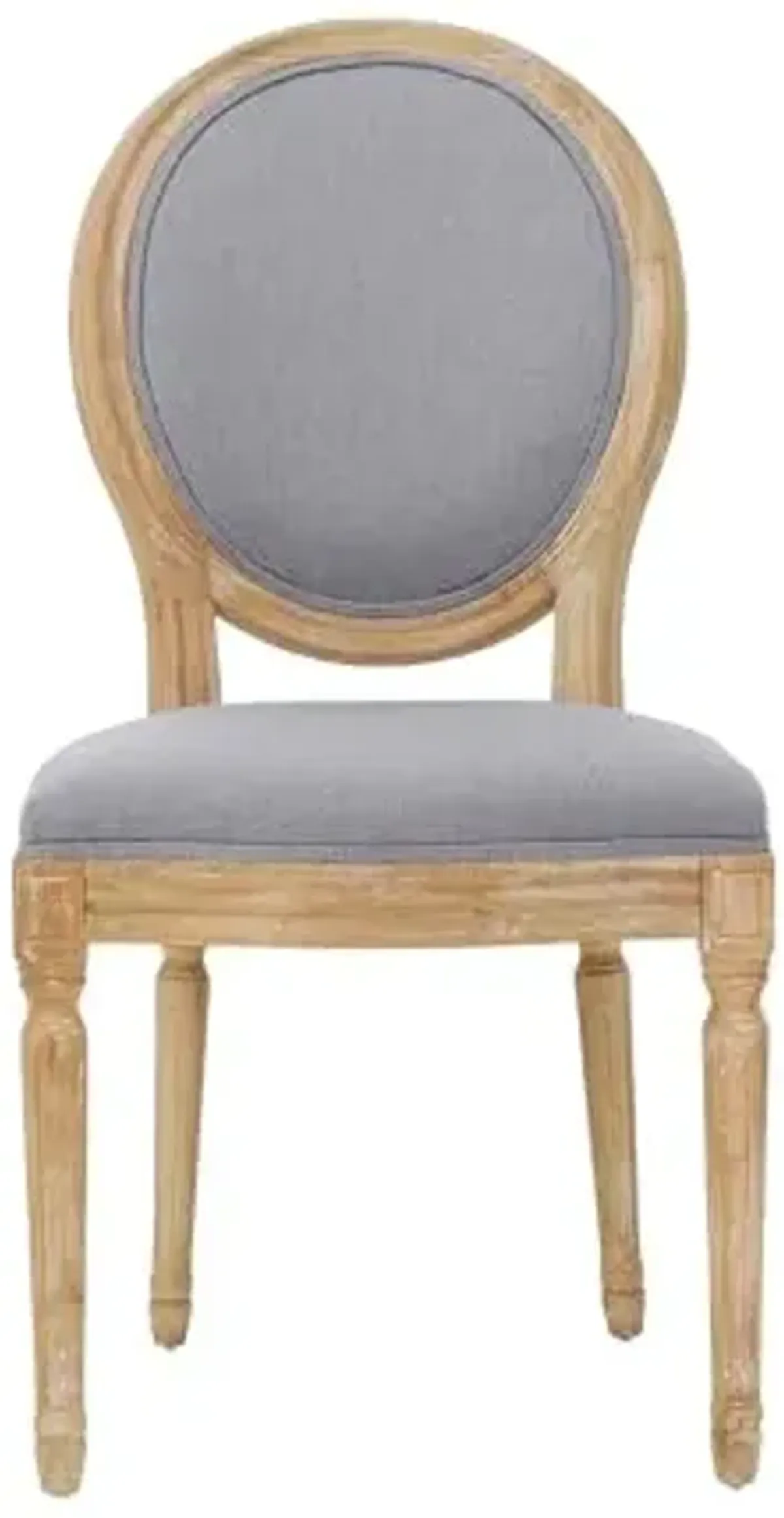 Christopher Knight Home Phinnaeus Fabric Dining Chairs, 2-Pcs Set, Light Grey