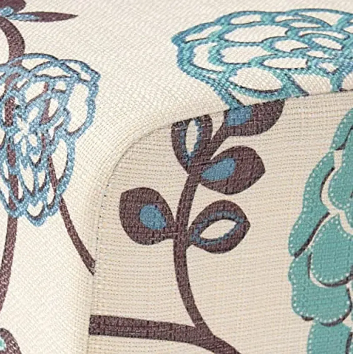 Christopher Knight Home Pertica Fabric Dining Chairs, 2-Pcs Set, Polyester White And Blue Floral