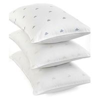 Ralph Lauren Lauren Logo Firm Density King Pillow Down Alternative White