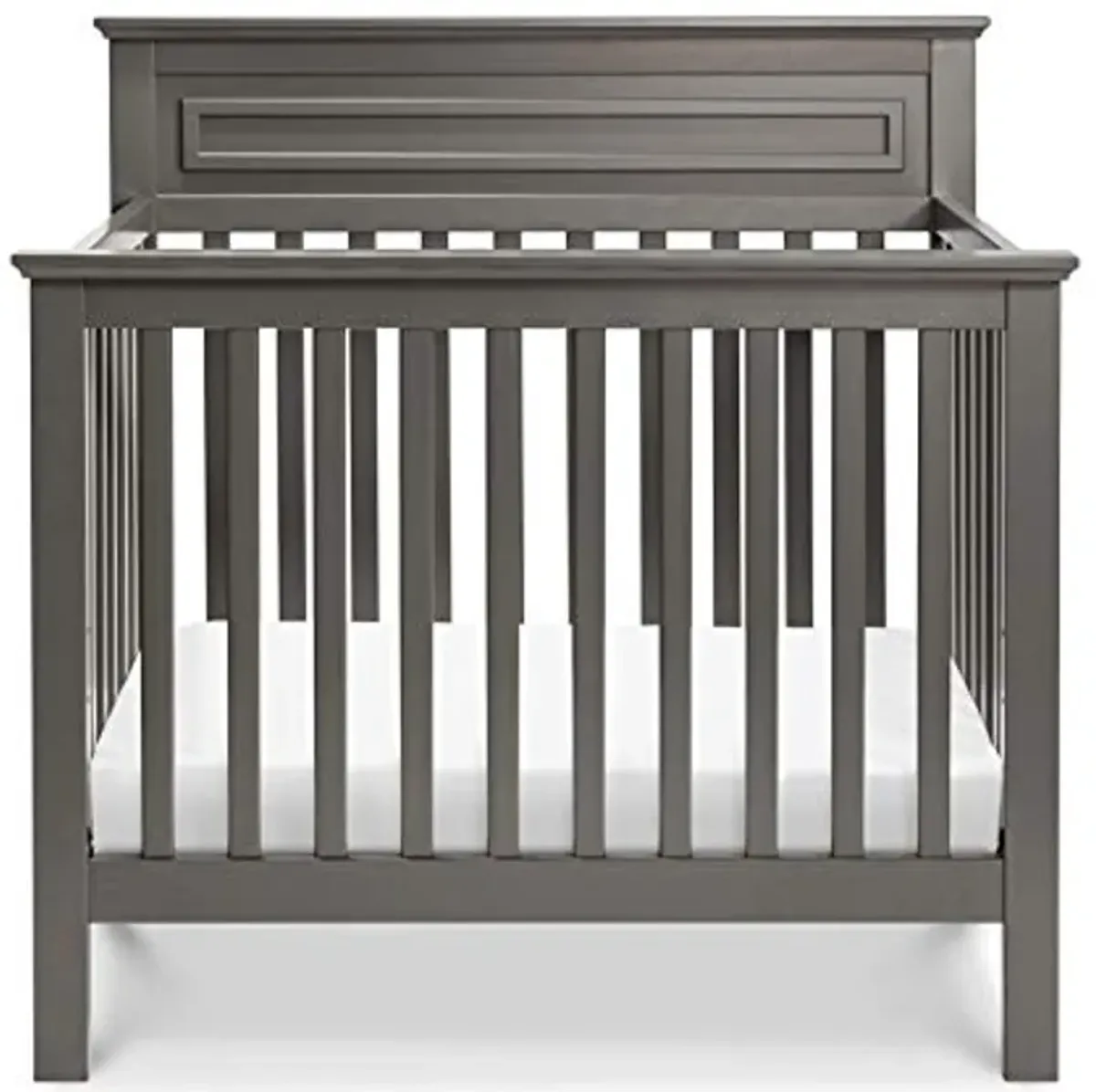 DaVinci Autumn 4-in-1 Convertible Mini Crib in Slate, Greenguard Gold Certified