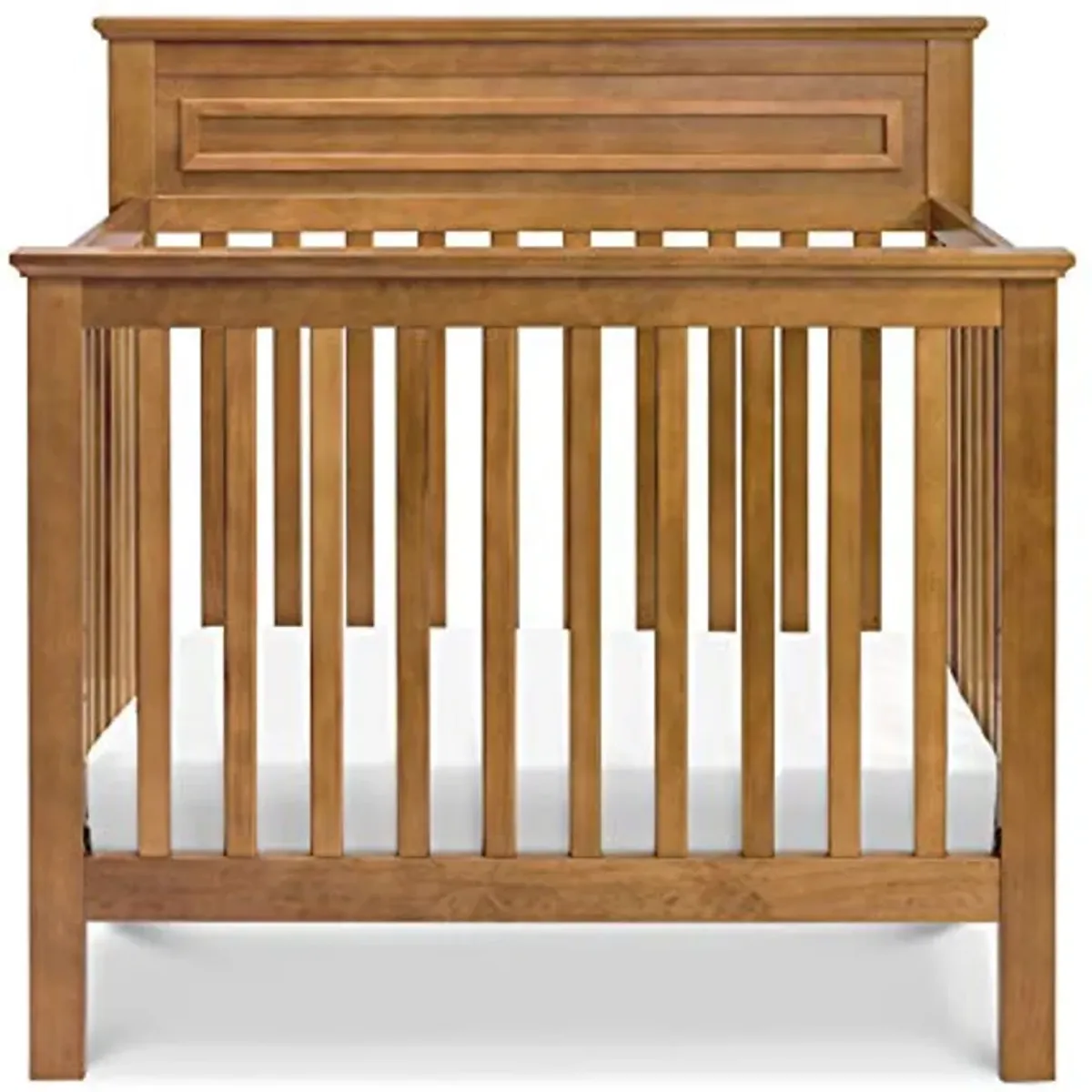 DaVinci Autumn 4-in-1 Convertible Mini Crib in Chestnut, Greenguard Gold Certified