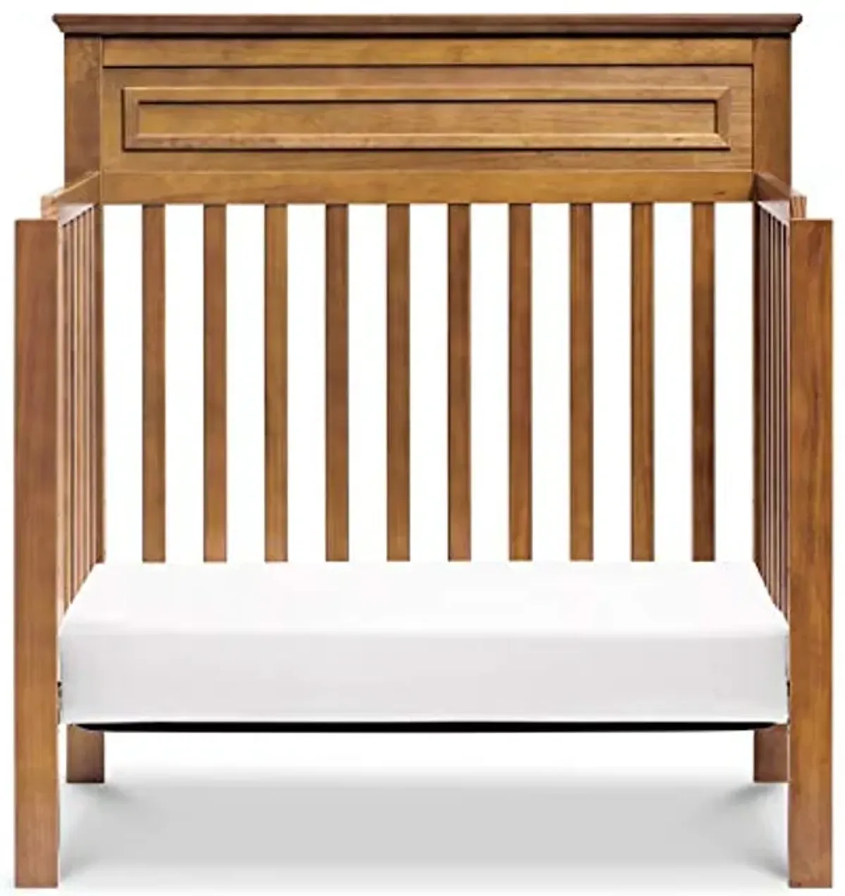 DaVinci Autumn 4-in-1 Convertible Mini Crib in Chestnut, Greenguard Gold Certified