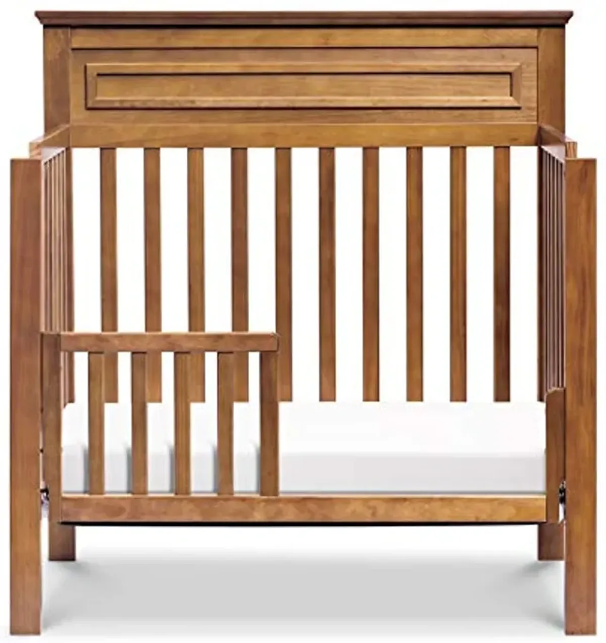 DaVinci Autumn 4-in-1 Convertible Mini Crib in Chestnut, Greenguard Gold Certified