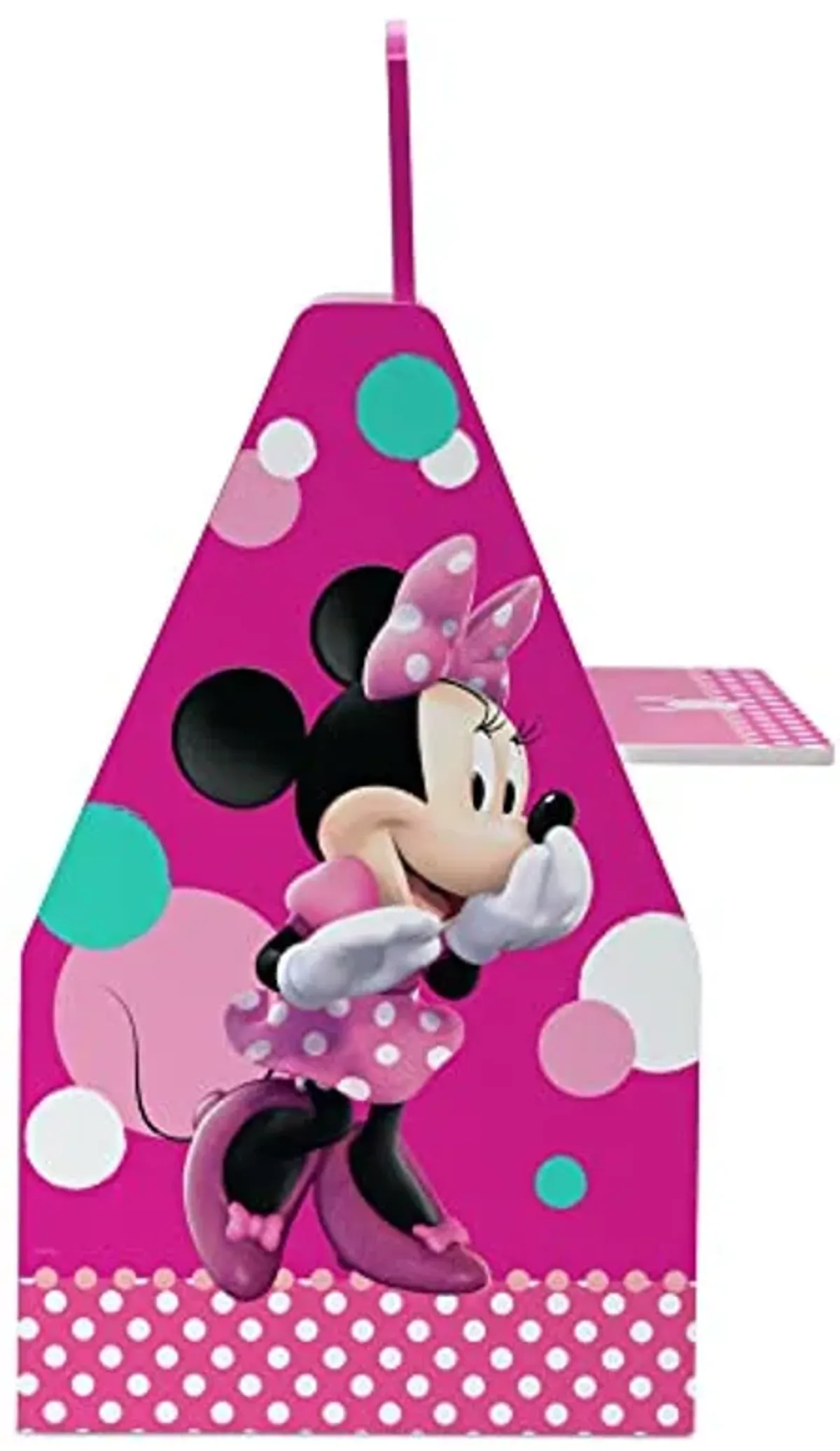 Delta Children Kids Easel and Play Station – Ideal for Arts & Crafts, Drawing, Homeschooling and More - Greenguard Gold Certified, Disney Minnie Mouse