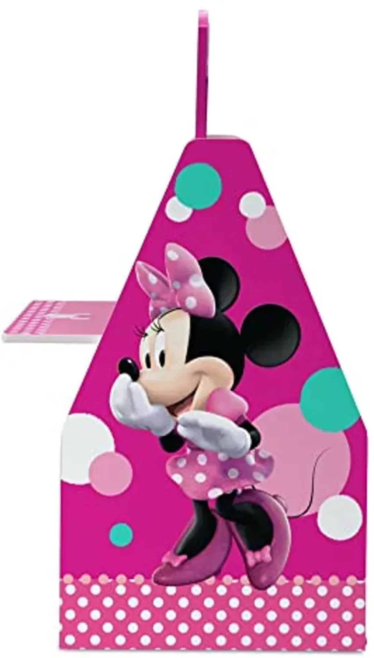 Delta Children Kids Easel and Play Station – Ideal for Arts & Crafts, Drawing, Homeschooling and More - Greenguard Gold Certified, Disney Minnie Mouse