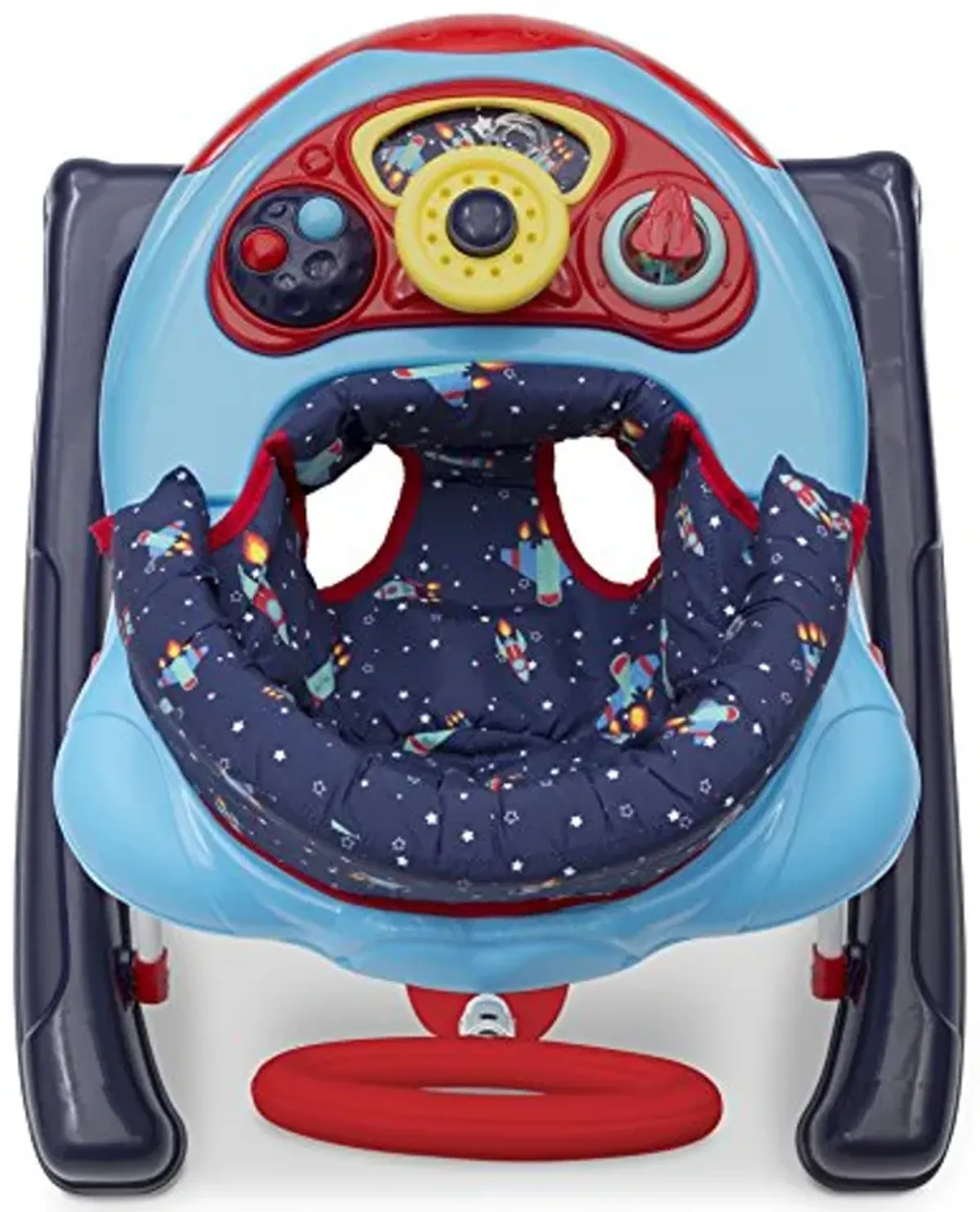 Delta Children First Exploration 2-in-1 Activity Walker, Lift Off