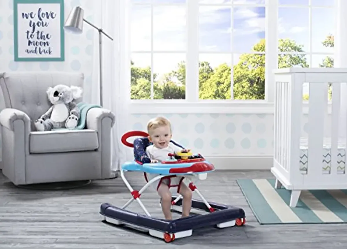 Delta Children First Exploration 2-in-1 Activity Walker, Lift Off