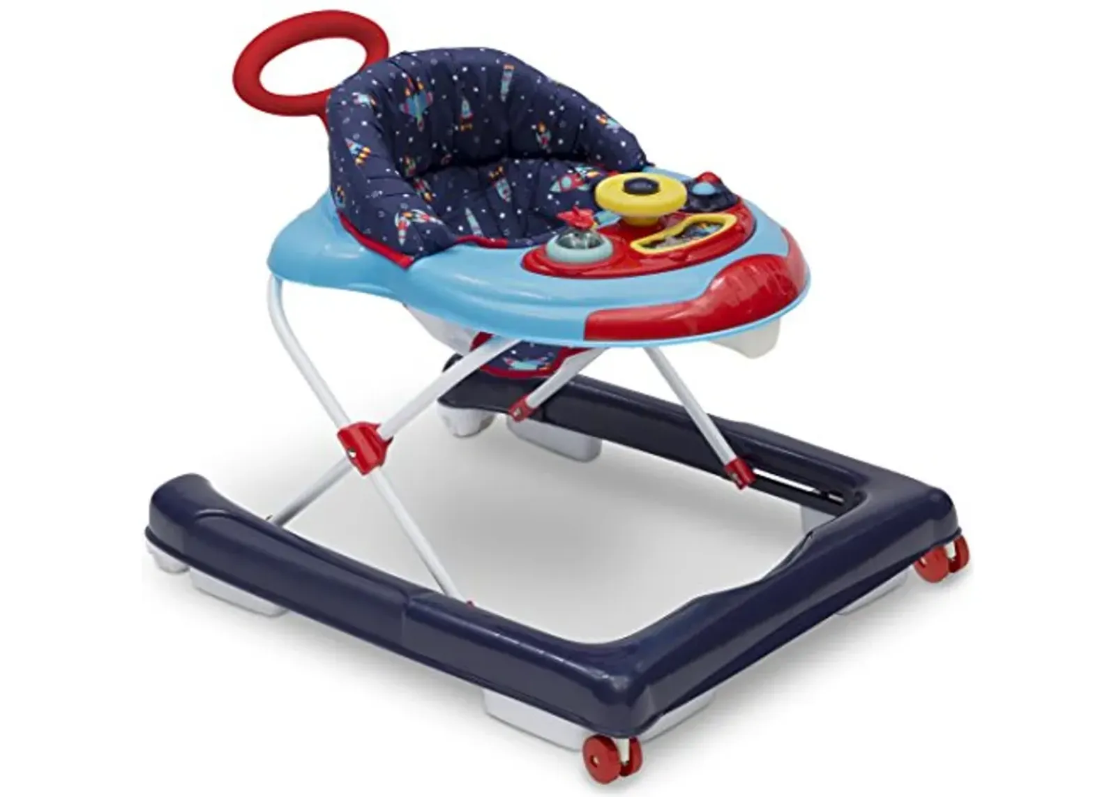 Delta Children First Exploration 2-in-1 Activity Walker, Lift Off