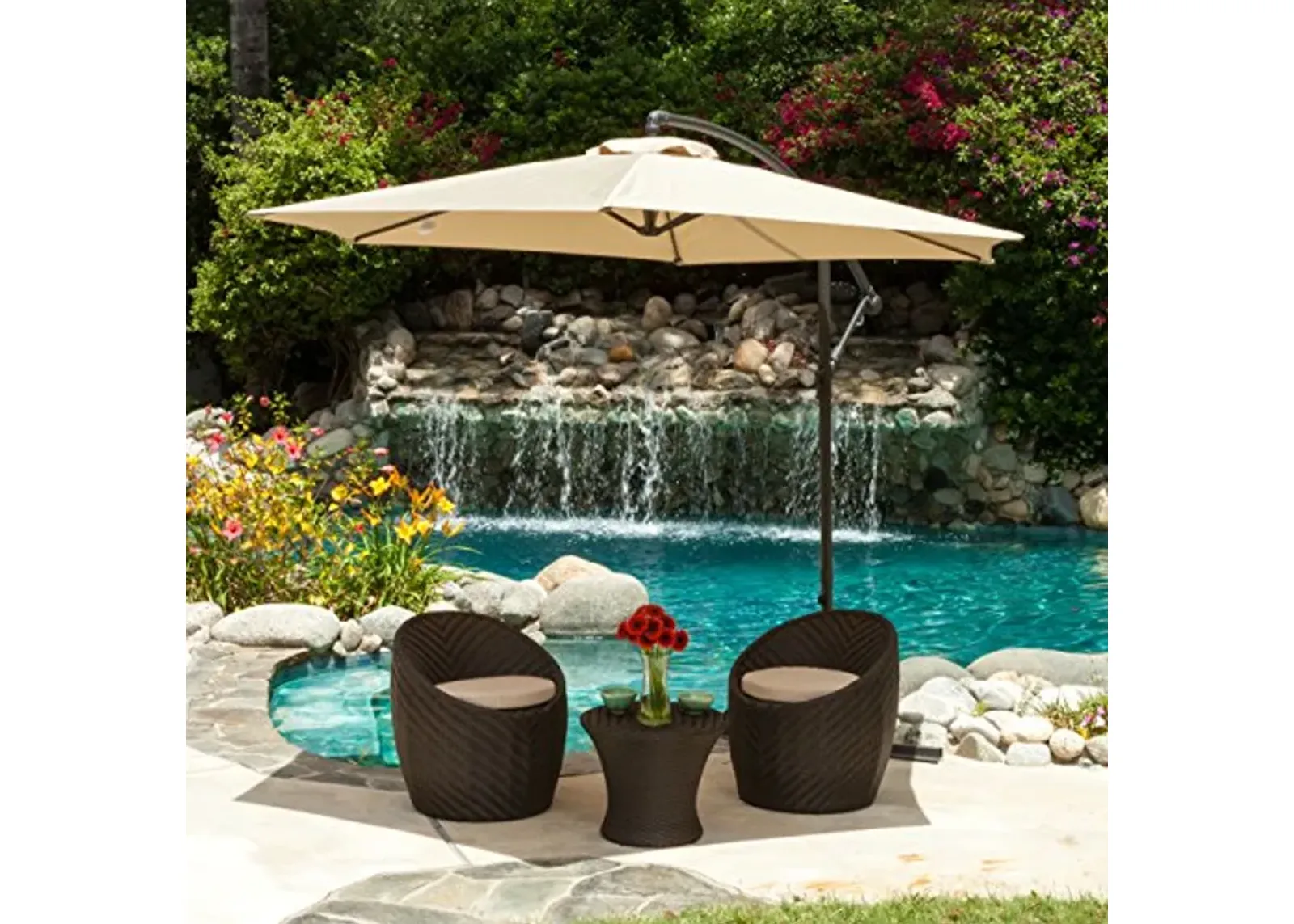 Acosta Outdoor Cantilever Patio Canopy Umbrella