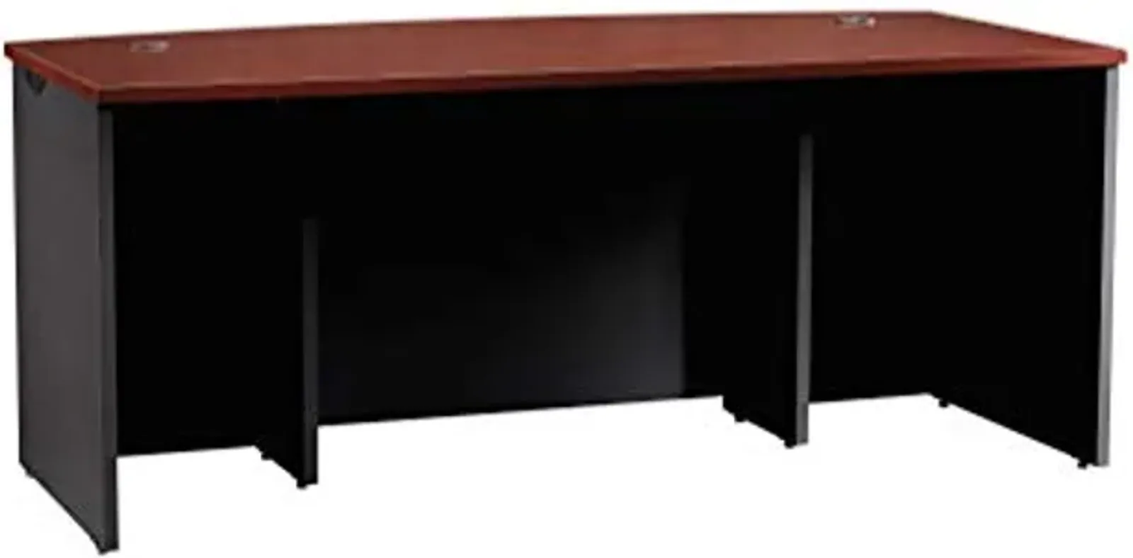 Sauder Via Collection Executive Desk, Classic Cherry finish