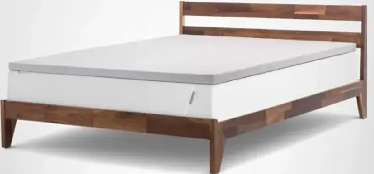 Tuft & Needle Mattress Topper, Twin XL Size, 2 inches of our Breathable, Supportive Adaptive Foam, Luxe Gray Cover, CertiPUR-US and Greenguard Gold Certified