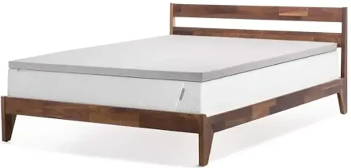 Tuft & Needle Mattress Topper, Full Size, 2 inches of our Breathable, Supportive Adaptive Foam, Luxe Gray Cover, CertiPUR-US and Greenguard Gold Certified