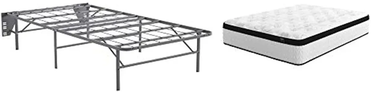 Signature Design by Ashley Better than a Boxspring RTA Foundation, 14 Inch Mattress Riser, Twin