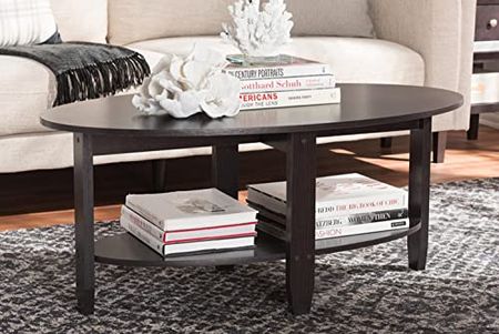 Baxton Studio Ancelina Modern and Contemporary Wenge Coffee Table