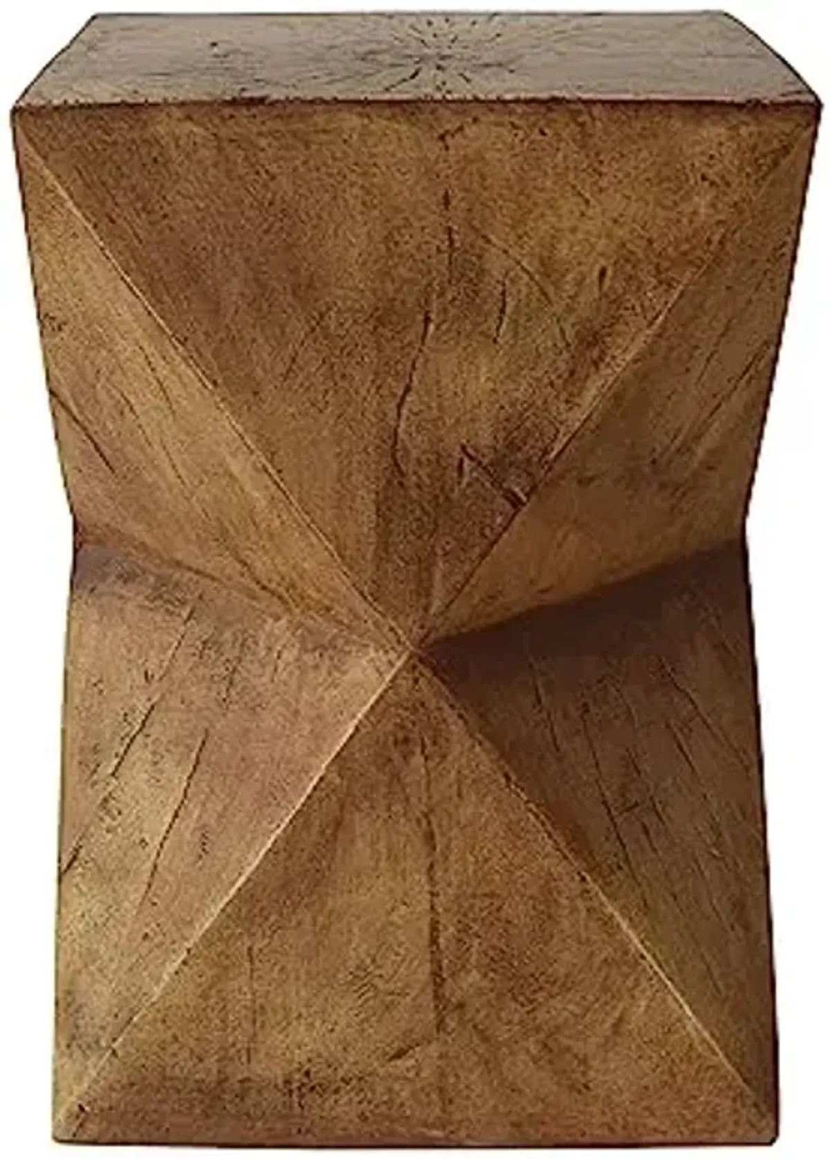 Christopher Knight Home Lux Outdoor Lightweight Concrete Accent Table, Natural