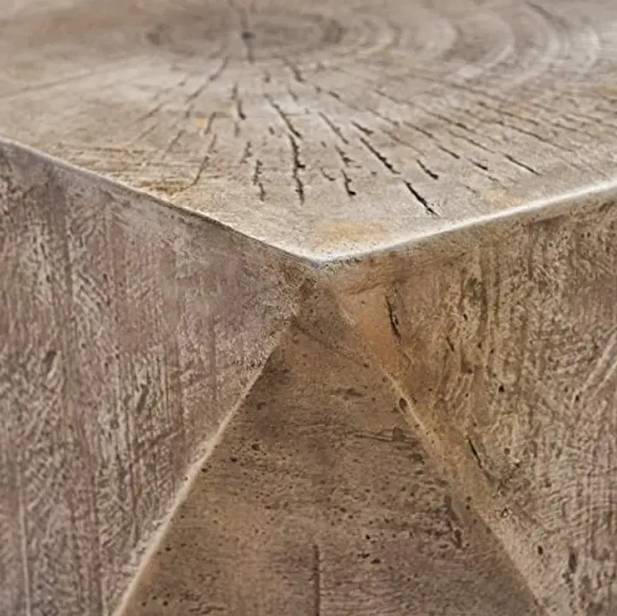 Christopher Knight Home Manuel Weight Concrete Accent Table, Light Gray