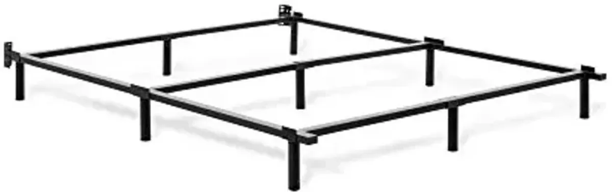 Tuft & Needle Metal Base Bed Frame for California King Mattresses; Simple Tool-Less Assembly Durable Powder-Coated Black Steel; 5-Year Limited Warranty; GREENGUARD Gold Certified