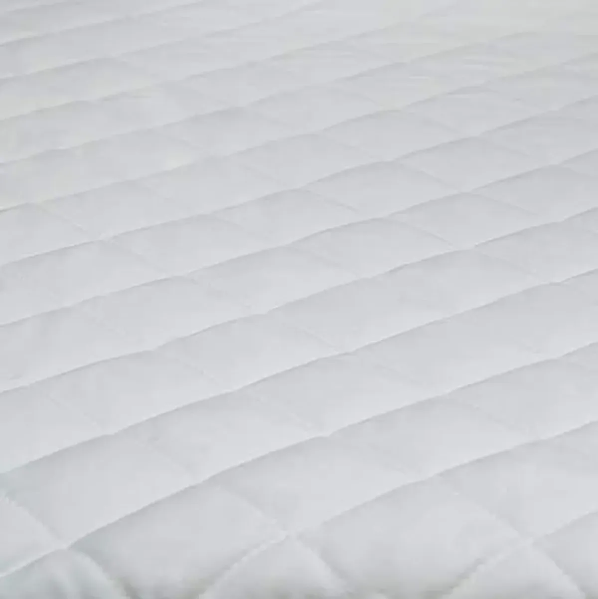 Beautyrest Kids Fitted Crib Mattress Pad | Waterproof | 52” x 28” | Machine Washable, White