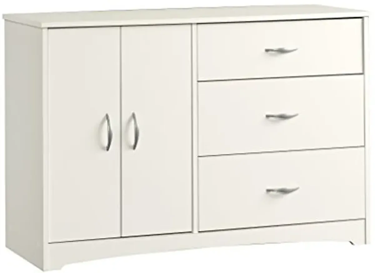 Sauder Beginnings Dresser, Soft White finish