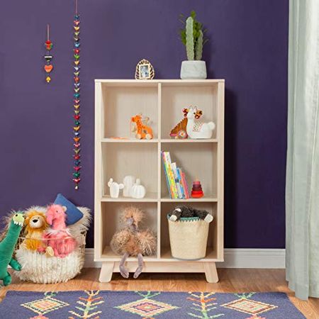 Babyletto Hudson Cubby Bookcase in Washed Natural