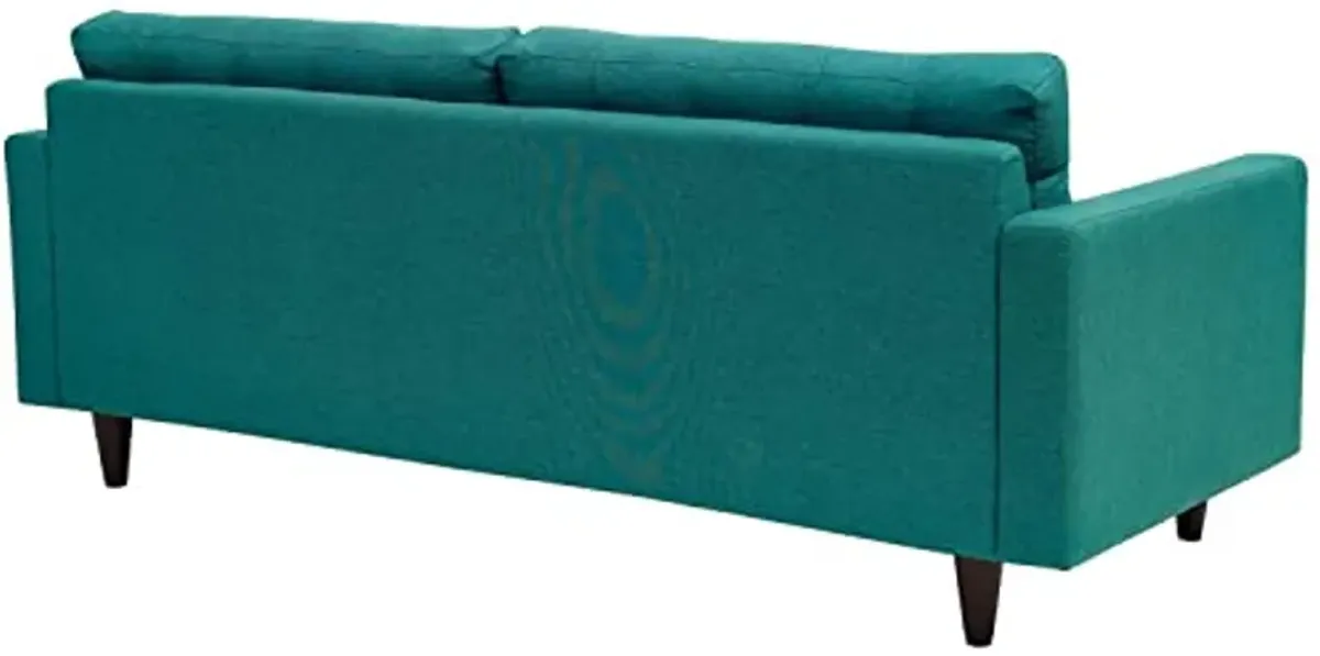 Modway Empress Sofa, Loveseat and Armchair Set of 3, Teal