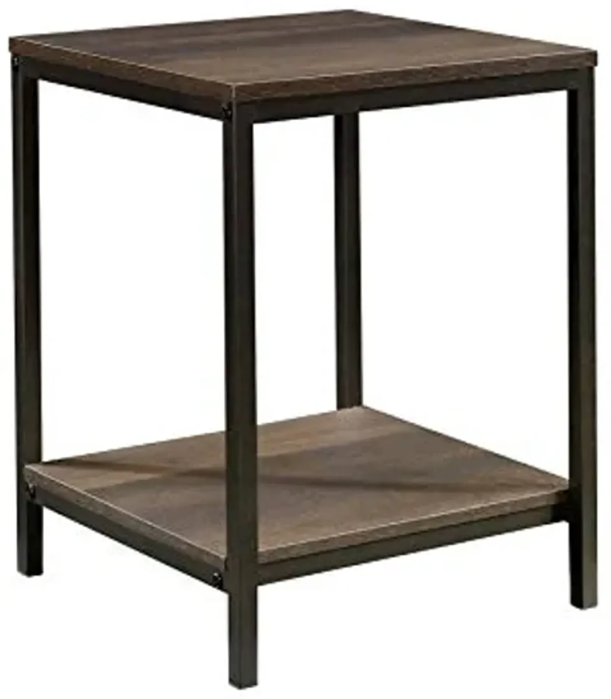 Sauder North Avenue Side Table, Smoked Oak finish